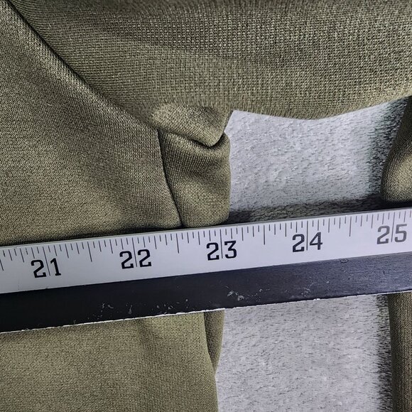Mens Olive Green Nike Dri-Fit Pullover Sweatshirt 1/2 Zip Up Long Sleeve Size L - Picture 8 of 10